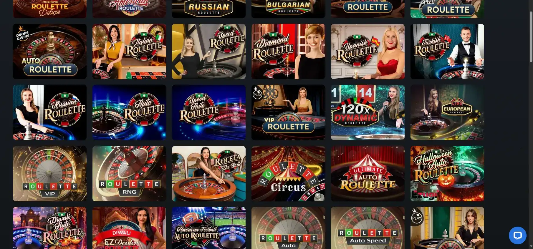 Стол live-дилера в казино Платинум